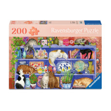 Ravensburger Puzzle Cats on the Shelf 200 XL Teile