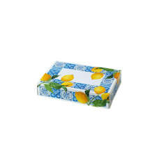 Decora Dessert-Box Amalfi-Zitronen 23 x 16 x 5 cm, Karton Decora Dessert-Box Amalfi-Zitronen 23 x 16 x 5 cm, Karton