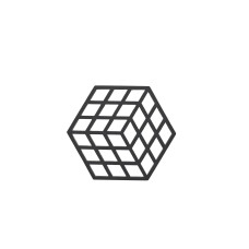 Zone Denmark Topfuntersetzer Cube Schwarz Zone Denmark Topfuntersetzer Cube Schwarz