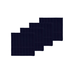 Södahl Stoffserviette Essence 45 cm x 45 cm, Navy Blue
