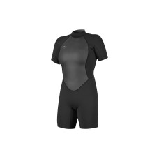 O'NEILL Wms Reactor-2 2 mm Back Zip S/S Spri XS, Schwarz O'NEILL Wms Reactor-2 2 mm Back Zip S/S Spri XS, Schwarz