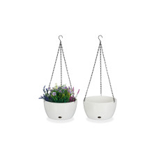 relaxdays Blumenampel XL 2er Set 28.5 x 15.5 cm relaxdays Blumenampel XL 2er Set 28.5 x 15.5 cm