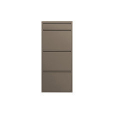 Kare Schuhschrank Caruso 3 Plus 1, Taupe Kare Schuhschrank Caruso 3 Plus 1, Taupe