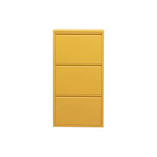 Kare Schuhschrank Caruso 3, Gelb Kare Schuhschrank Caruso 3, Gelb