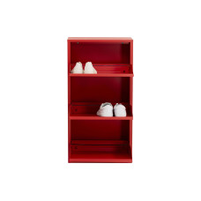 Kare Schuhschrank Caruso 3, Rot Kare Schuhschrank Caruso 3, Rot