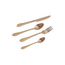 Kare Besteck-Set Cucina, 16-teilig, Kupfer Matt