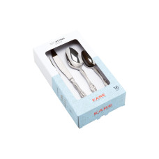 Kare Besteck-Set Attina, 16-teilig, Silber