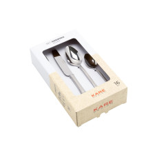 Kare Besteck-Set Andrina, 16-teilig, Silber