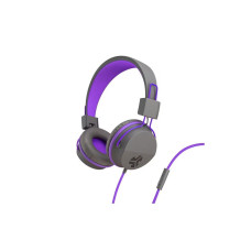 Jlab Studio Kids Over-Ear faltbar Grau Lila