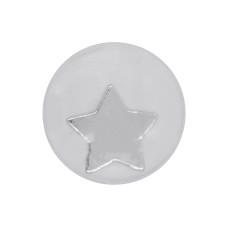 Glorex Wackelaugen Stern silber 35 mm Glorex Wackelaugen Stern silber 35 mm