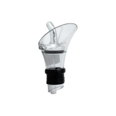 Vin Bouquet Weinausgiesser Verschluss & Ausgiesser Transparent/Schwarz Vin Bouquet Weinausgiesser Verschluss & Ausgiesser Transparent/Schwarz