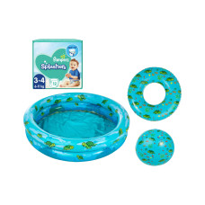 Pampers Windeln Splashers Tragepack + Poolset Grösse 3-4, 12 Stück Pampers Windeln Splashers Tragepack + Poolset Grösse 3-4, 12 Stück