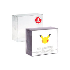 EvoRetro Kartenbox PET Elite Trainer Boxen Ver. 2, 5er-Set EvoRetro Kartenbox PET Elite Trainer Boxen Ver. 2, 5er-Set