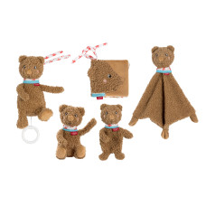 fehn Geschenkset «Bär Fred» mit Spieluhr, Schmusetuch, Stoffbuch fehn Geschenkset «Bär Fred» mit Spieluhr, Schmusetuch, Stoffbuch