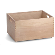 Zeller Present Aufbewahrungskiste Buche Braun Zeller Present Aufbewahrungskiste Buche Braun