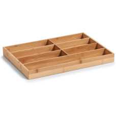 Zeller Present Besteckkasten Bamboo Braun