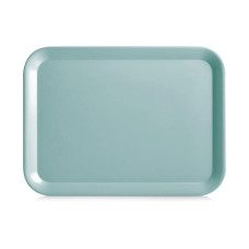 Zeller Present Serviertablett Melamin Blau