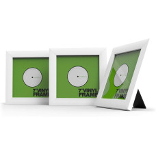 Glorious Vinyl Frame Set 7 Zoll, Kunststoff, Weiss, 3er-Pack Glorious Vinyl Frame Set 7 Zoll, Kunststoff, Weiss, 3er-Pack