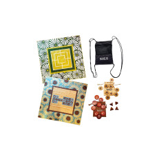 Bünzlig Dog Familienspiel-Set «Mühle und Königliches Spiel von Ur»