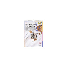 Folia DIY Fotokalender white, 17 x 24 cm, 13 Seiten