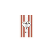 Folia Flat Paper Bags Stripes CLASSIC 8 Stück Folia Flat Paper Bags Stripes CLASSIC 8 Stück