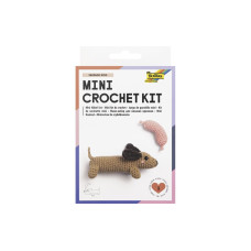 Folia Mini Crochet Set SAUSAGE DOG Mini