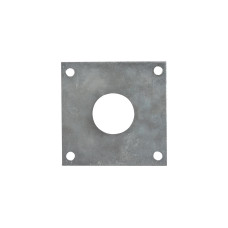 Esschert Design Schutzplatte Metall, 27 mm, Silber Esschert Design Schutzplatte Metall, 27 mm, Silber