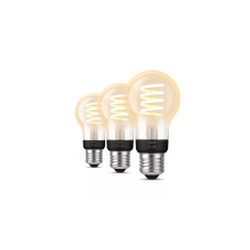 Philips Hue E27 - Filament Lampe A60 550 lm 3er-Pack