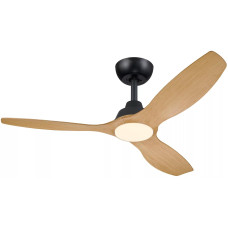 Philips Olas mit LED Schwarz Holzoptik 132 cm Philips Olas mit LED Schwarz Holzoptik 132 cm