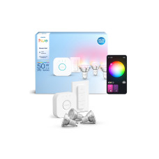Philips Hue Essential Starter Kit Hue Bridge + 3 x GU10 RGB + Dimmer