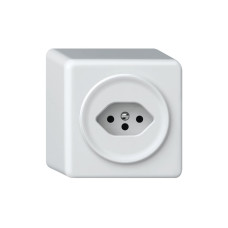 Hager Steckdose ORIGIN AP-Steckdose 1xT13 QuickConnect ws Hager Steckdose ORIGIN AP-Steckdose 1xT13 QuickConnect ws