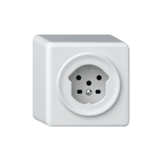 Hager Steckdose ORIGIN AP-Steckdose 1xT15 (10A/400 V) ws Hager Steckdose ORIGIN AP-Steckdose 1xT15 (10A/400 V) ws
