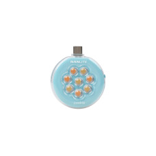 Nanlite Cookie Light Cyanblau Bicolor Dimmbar