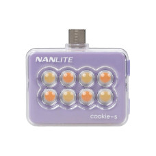 Nanlite Cookie-s Bicolor Dimmbar Lavendel