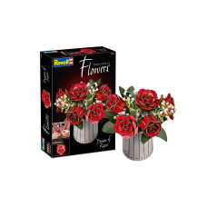Revell Dream of Roses Holz, Rosen-Bouquet mit Vase und Duft Revell Dream of Roses Holz, Rosen-Bouquet mit Vase und Duft