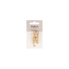 Parsa Beauty Haarklammer Metall mit Perlen 2 Stück Parsa Beauty Haarklammer Metall mit Perlen 2 Stück