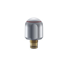 Laufen Sanitär-Oberteil mit Griff rot Warmwasser / chrom Laufen Sanitär-Oberteil mit Griff rot Warmwasser / chrom