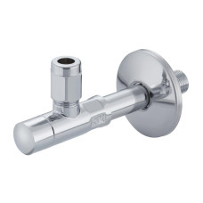 Laufen Eck-Regulierventil lang Messing verchromt Laufen Eck-Regulierventil lang Messing verchromt