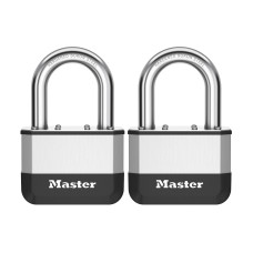 Masterlock Vorhängeschloss Elite 67 mm 2er Keine Angabe Aluminium/Stahl