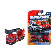 Majorette SOS MAN TGS Rosenbauer Feuerwehr Metall Kunststoff