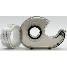 Office Abroller Klebeband mit Abroller 10 mm x 19 m, Transparent