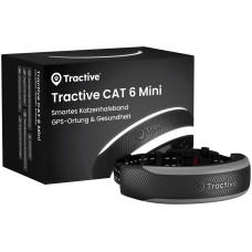 tractive Tractive CAT 6 mini – black 3-8 kg