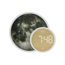 TFA Dostmann Soluna Mini Quarz, weiss, mit Alarmzeiten und USB-Anschluss TFA Dostmann Soluna Mini Quarz, weiss, mit Alarmzeiten und USB-Anschluss