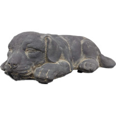 CHALET Bello L Schlafender Hund Stein Anthrazit 26.5 x 15 x 15 cm CHALET Bello L Schlafender Hund Stein Anthrazit 26.5 x 15 x 15 cm