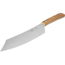 Schwertkrone BBQ-Messer Grillmesser 23 cm – olivenholz Silber/Braun Schwertkrone BBQ-Messer Grillmesser 23 cm – olivenholz Silber/Braun