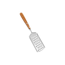 Schwertkrone Küchenreibe grob – olivenholz Silber/Braun Schwertkrone Küchenreibe grob – olivenholz Silber/Braun