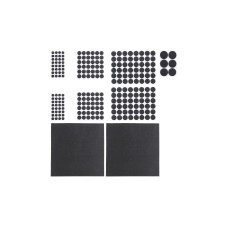 relaxdays Filzgleiter Filzgleiter Set selbstklebend Schwarz 240er Pack relaxdays Filzgleiter Filzgleiter Set selbstklebend Schwarz 240er Pack