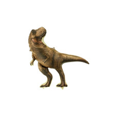 Partydeco Folienballon Jurassic World T-Rex Braun