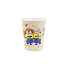 Partydeco PartyDeco Papierbecher Minions, 6er-Set 6 Stück
