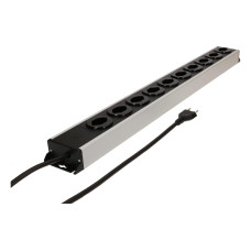 Max Hauri Steckdosenleiste Power Line 10x Typ 23 grau/schwarz 1.5m Max Hauri Steckdosenleiste Power Line 10x Typ 23 grau/schwarz 1.5m